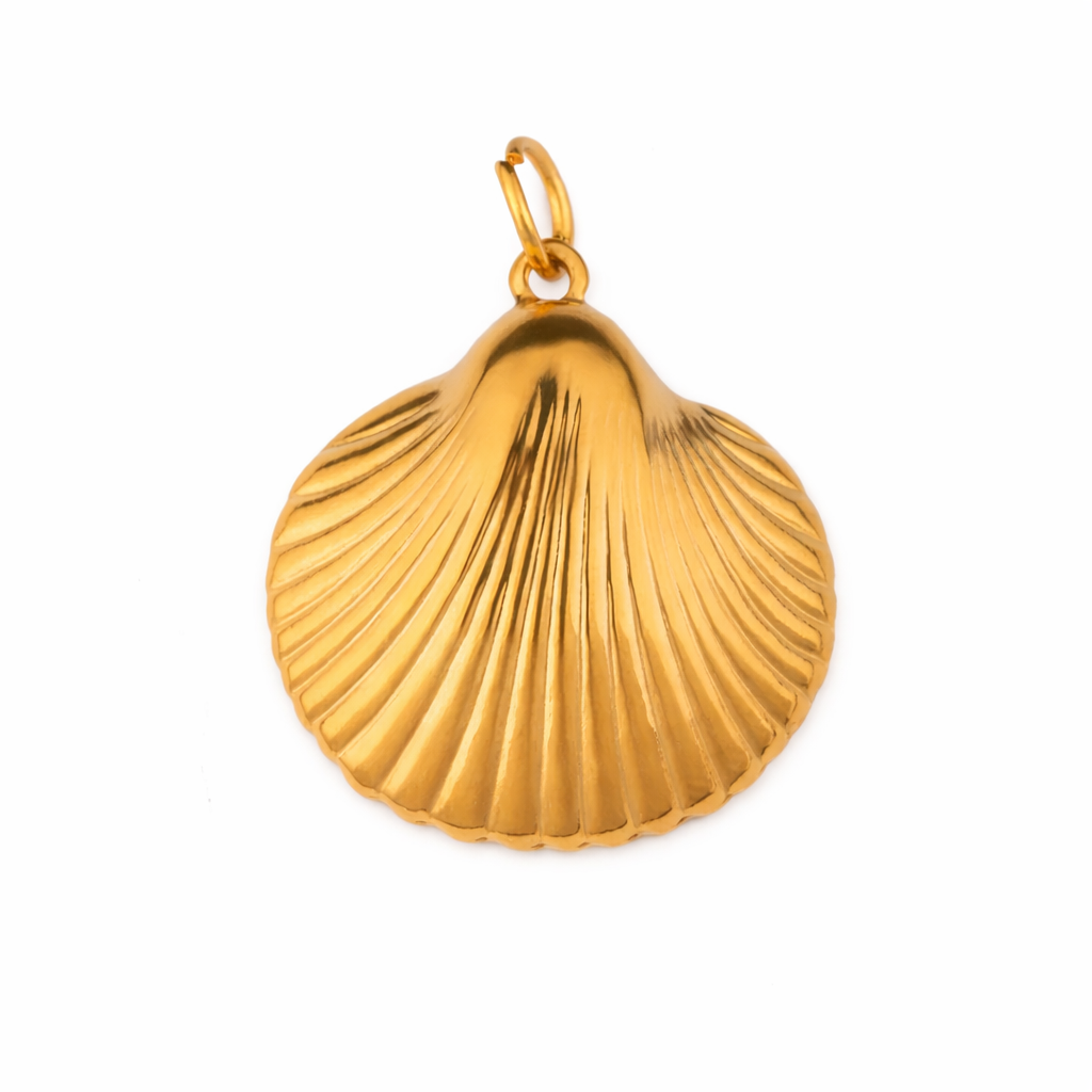 Charm din inox placat cu aur waterproof „Thalassa” – Talismanul noilor începuturi