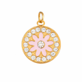 Charm din inox placat cu aur waterproof „Eunoia” – Stare pozitivă