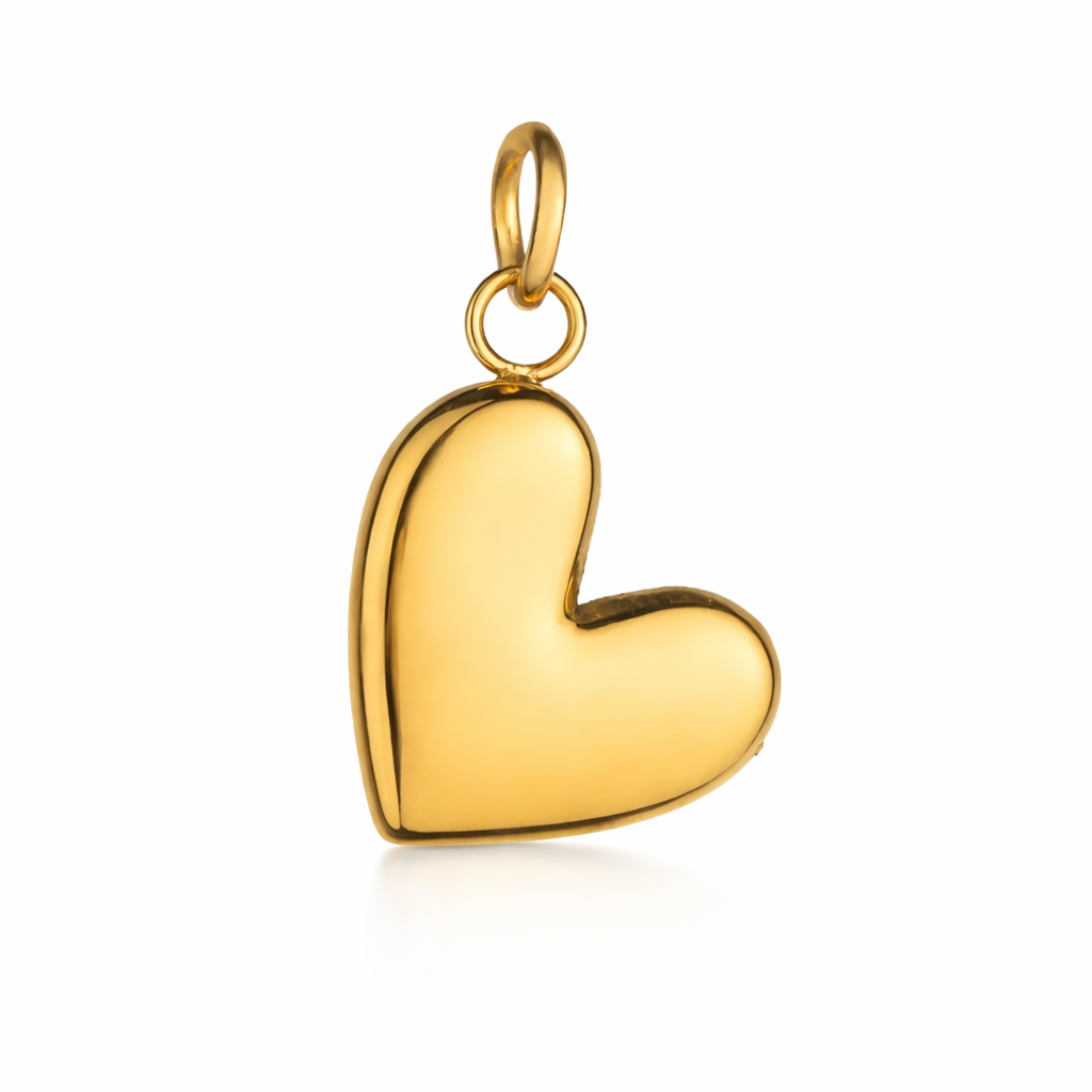 Charm din inox placat PVD waterproof „Pasithea” – Starea de bine