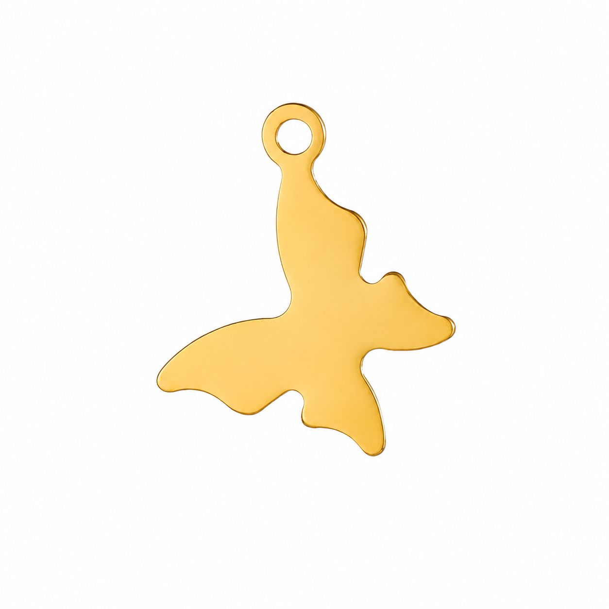 Charm din inox placat cu aur waterproof „Ephemera”