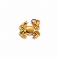 Charm din inox placat cu aur waterproof „Karkinos” – Spiritul zodiei Rac