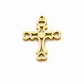 Charm din inox placat cu aur waterproof „Soteria” – Simbolul protecției