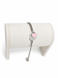 Brățară din inox „Pink Heart”