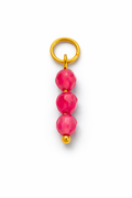 Charm din inox placat cu aur waterproof „Thymos” – Simbolul pasiunii pentru viata